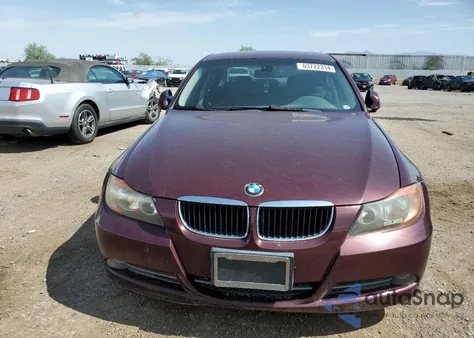 2008 BMW 328 I Sulev z USA, uszkodzony, nr VIN WBAVC53528FZ87725